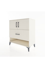 Hyperion Şifonyer 2 Raflı Tek Çekmeceli 2 Kapaklı 88x44x96 - S37M119V1B