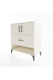 Hyperion Şifonyer Tek Raflı Tek Çekmeceli 2 Kapaklı 88x44x96 - S37M120V1B
