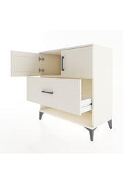 Hyperion Şifonyer Tek Raflı Tek Çekmeceli 2 Kapaklı 88x44x96 - S37M120V1B