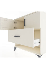Hyperion Şifonyer Tek Raflı Tek Çekmeceli 2 Kapaklı 88x44x96 - S37M120V1B