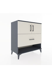 Hyperion Şifonyer Tek Raflı Tek Çekmeceli 2 Kapaklı 88x44x96 - S37M120V4B