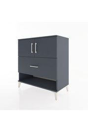 Hyperion Şifonyer Tek Raflı Tek Çekmeceli 2 Kapaklı 88x44x96 - S37M120V5B