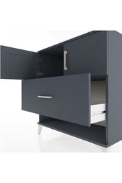 Hyperion Şifonyer Tek Raflı Tek Çekmeceli 2 Kapaklı 88x44x96 - S37M120V5B