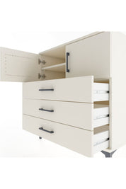 Hyperion Şifonyer 2 Raflı 3 Çekmeceli 2 Kapaklı 88x44x96 - S37M097V1B