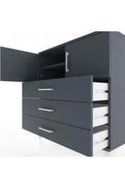Hyperion Şifonyer 2 Raflı 3 Çekmeceli 2 Kapaklı 88x44x96 - S37M097V5B