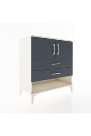 Hyperion Şifonyer Tek Raflı 2 Çekmeceli 2 Kapaklı 88x44x96 - S37M100V2B
