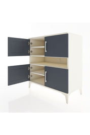 Hyperion Şifonyer 5 Raflı 4 Kapaklı 88x44x96 - S37M103V2B