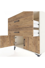 Hyperion Şifonyer 2 Çekmeceli 2 Kapaklı 88x44x96 - S37M106V3B