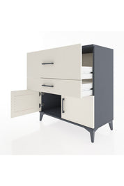 Hyperion Şifonyer 2 Çekmeceli 2 Kapaklı 88x44x96 - S37M106V4B