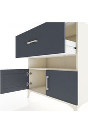 Hyperion Şifonyer Tek Raflı Tek Çekmeceli 2 Kapaklı 88x44x96 - S37M108V2B