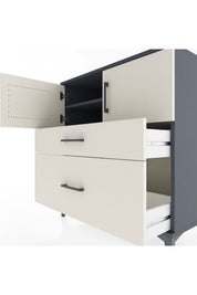Hyperion Şifonyer 2 Raflı 2 Çekmeceli 2 Kapaklı 88x44x96 - S37M109V4B