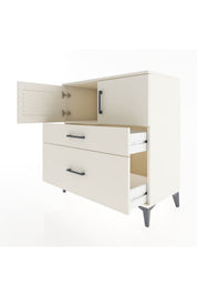 Hyperion Şifonyer Tek Raflı 2 Çekmeceli 2 Kapaklı 88x44x96 - S37M110V1B