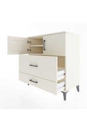 Hyperion Şifonyer 2 Raflı 2 Çekmeceli 2 Kapaklı 88x44x96 - S37M113V1B