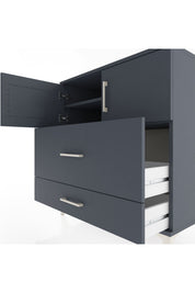 Hyperion Şifonyer 2 Raflı 2 Çekmeceli 2 Kapaklı 88x44x96 - S37M113V5B
