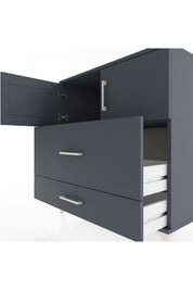 Hyperion Şifonyer Tek Raflı 2 Çekmeceli 2 Kapaklı 88x44x96 - S37M114V5B