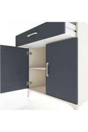 Hyperion Şifonyer Tek Raflı Tek Çekmeceli 2 Kapaklı 88x44x96 - S37M080V2B