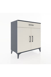 Hyperion Şifonyer Tek Raflı Tek Çekmeceli 2 Kapaklı 88x44x96 - S37M080V4B