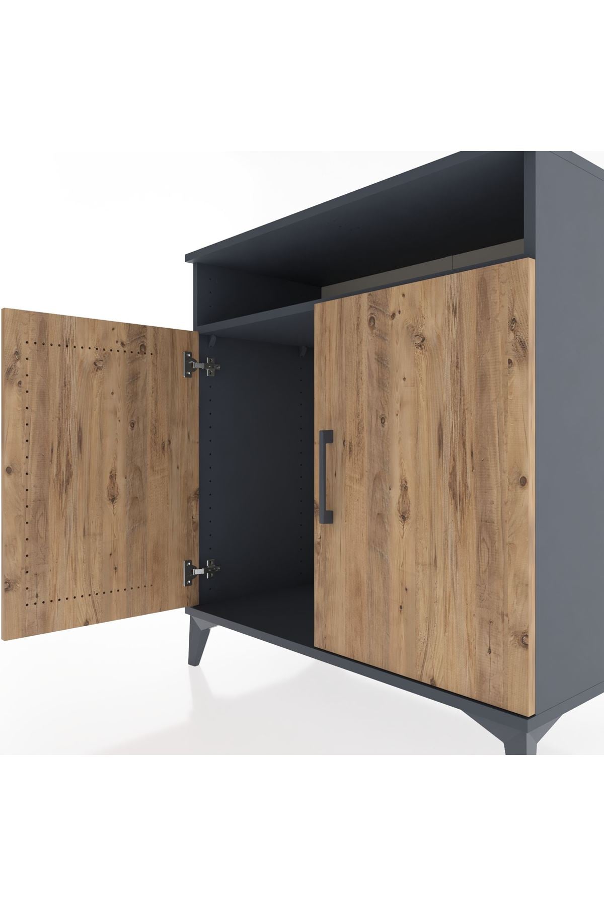 Hyperion Şifonyer Tek Raflı 2 Kapaklı 88x44x96 - S37M085V6B