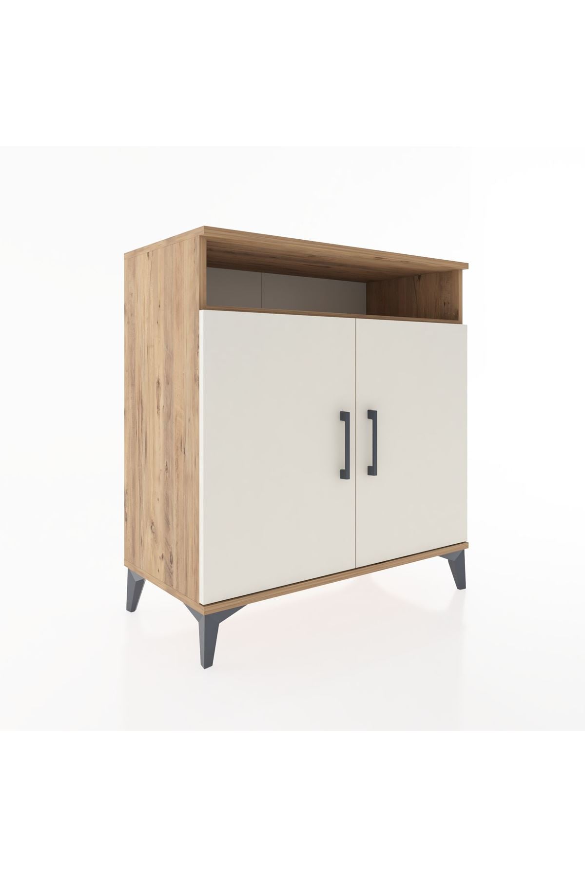 Hyperion Şifonyer Tek Raflı 2 Kapaklı 88x44x96 - S37M085V7B