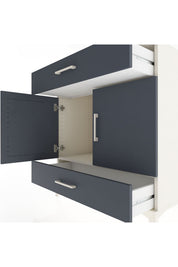 Hyperion Şifonyer 2 Çekmeceli 2 Kapaklı 88x44x96 - S37M060V2B