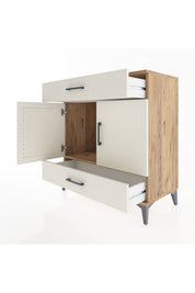 Hyperion Şifonyer 2 Çekmeceli 2 Kapaklı 88x44x96 - S37M060V7B