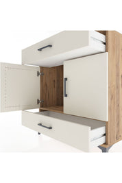 Hyperion Şifonyer 2 Çekmeceli 2 Kapaklı 88x44x96 - S37M060V7B