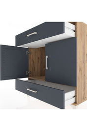 Hyperion Şifonyer 2 Çekmeceli 2 Kapaklı 88x44x96 - S37M060V8B