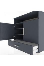 Hyperion Şifonyer 4 Raflı Tek Çekmeceli 2 Kapaklı 88x44x96 - S37M061V5B