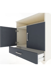 Hyperion Şifonyer 2 Raflı Tek Çekmeceli 2 Kapaklı 88x44x96 - S37M063V2B