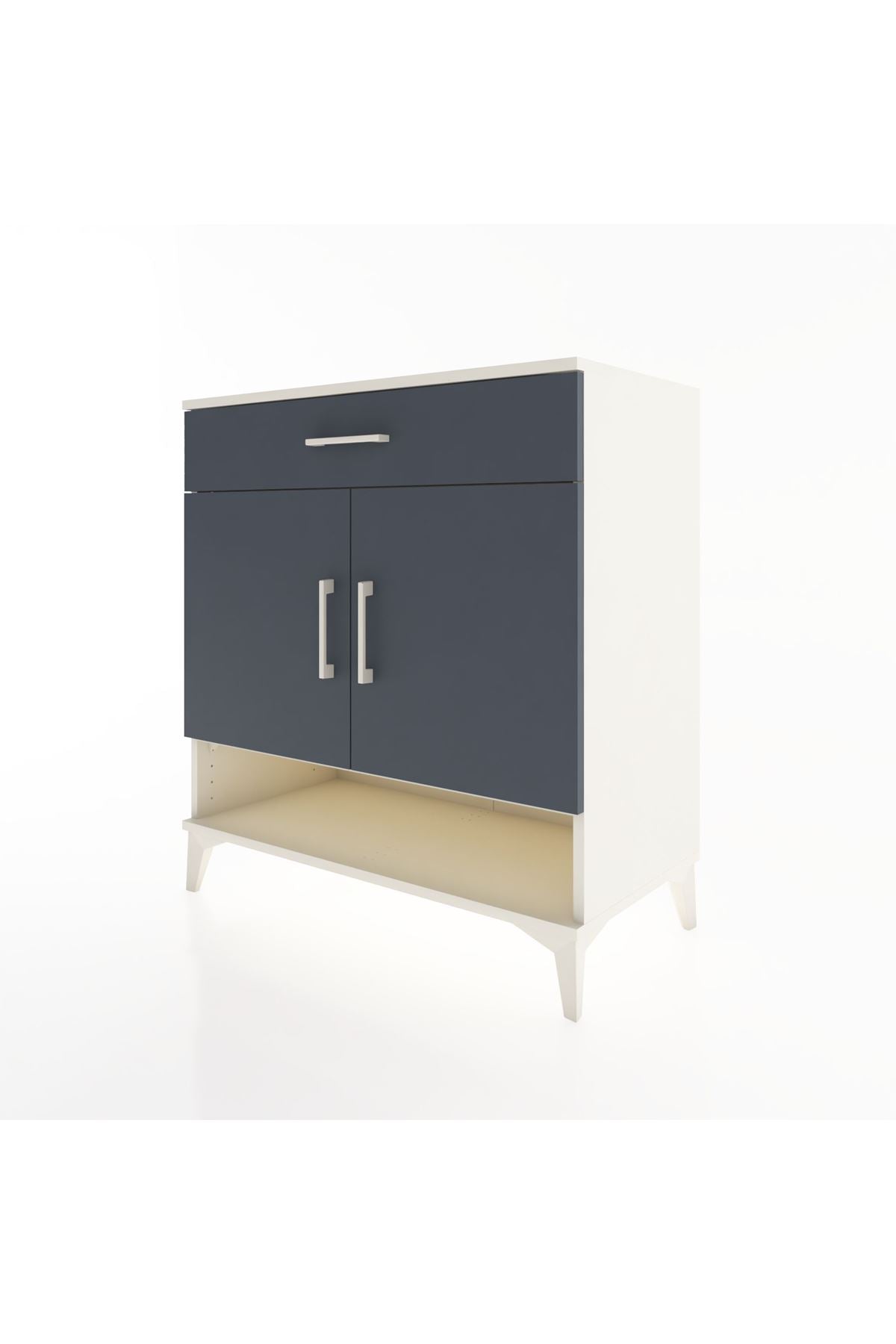 Hyperion Şifonyer Tek Raflı Tek Çekmeceli 2 Kapaklı 88x44x96 - S37M066V2B