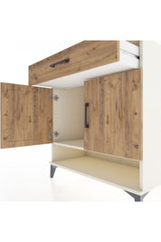 Hyperion Şifonyer Tek Raflı Tek Çekmeceli 2 Kapaklı 88x44x96 - S37M066V3B
