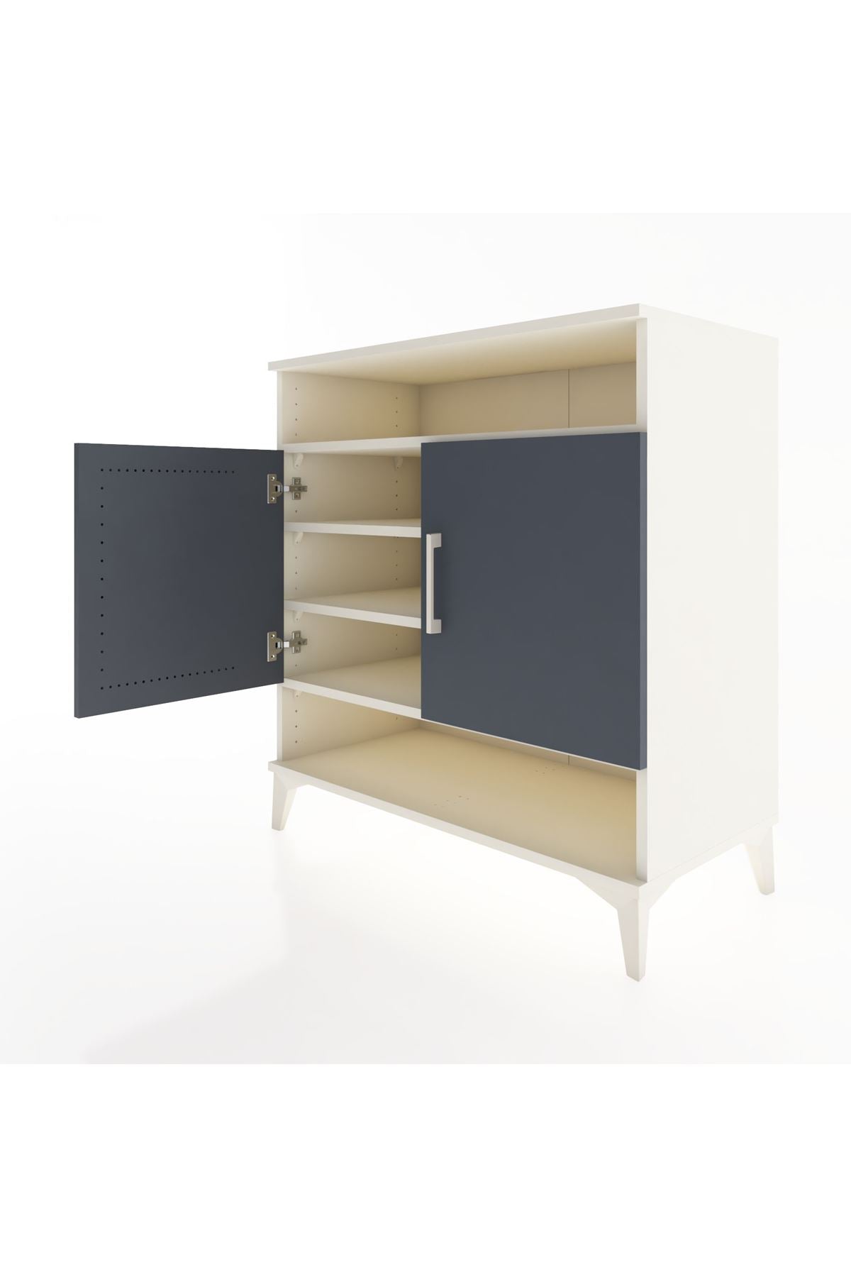 Hyperion Şifonyer 4 Raflı 2 Kapaklı 88x44x96 - S37M067V2B
