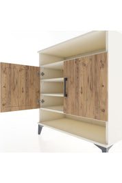 Hyperion Şifonyer 4 Raflı 2 Kapaklı 88x44x96 - S37M067V3B