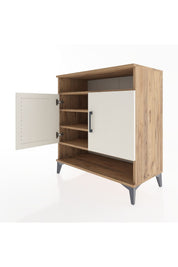 Hyperion Şifonyer 4 Raflı 2 Kapaklı 88x44x96 - S37M067V7B