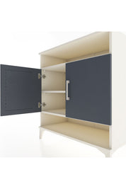 Hyperion Şifonyer 3 Raflı 2 Kapaklı 88x44x96 - S37M068V2B