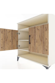 Hyperion Şifonyer 3 Raflı 2 Kapaklı 88x44x96 - S37M068V3B