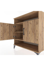 Hyperion Şifonyer 3 Raflı 2 Kapaklı 88x44x96 - S37M068V9B
