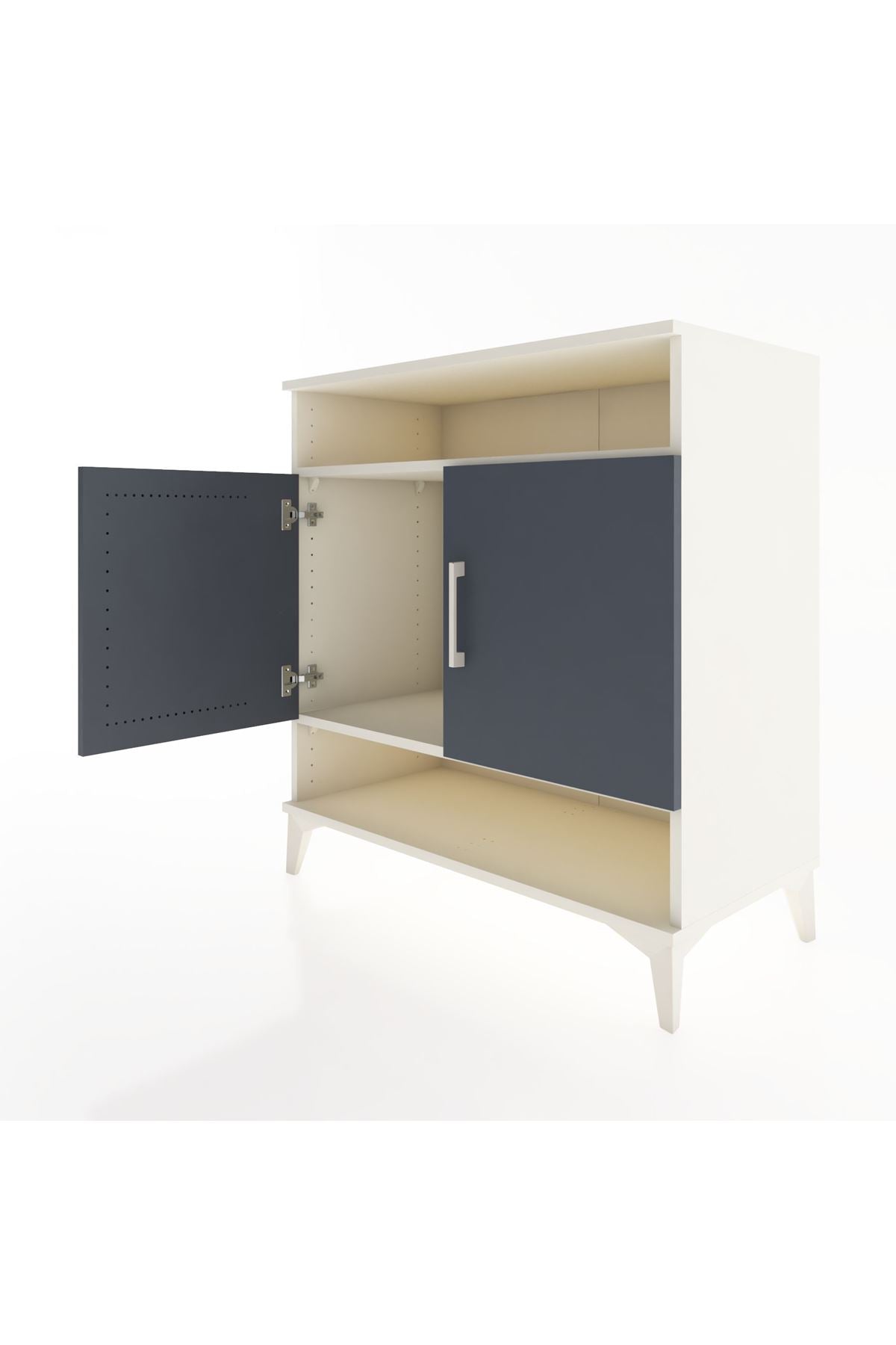 Hyperion Şifonyer 2 Raflı 2 Kapaklı 88x44x96 - S37M069V2B