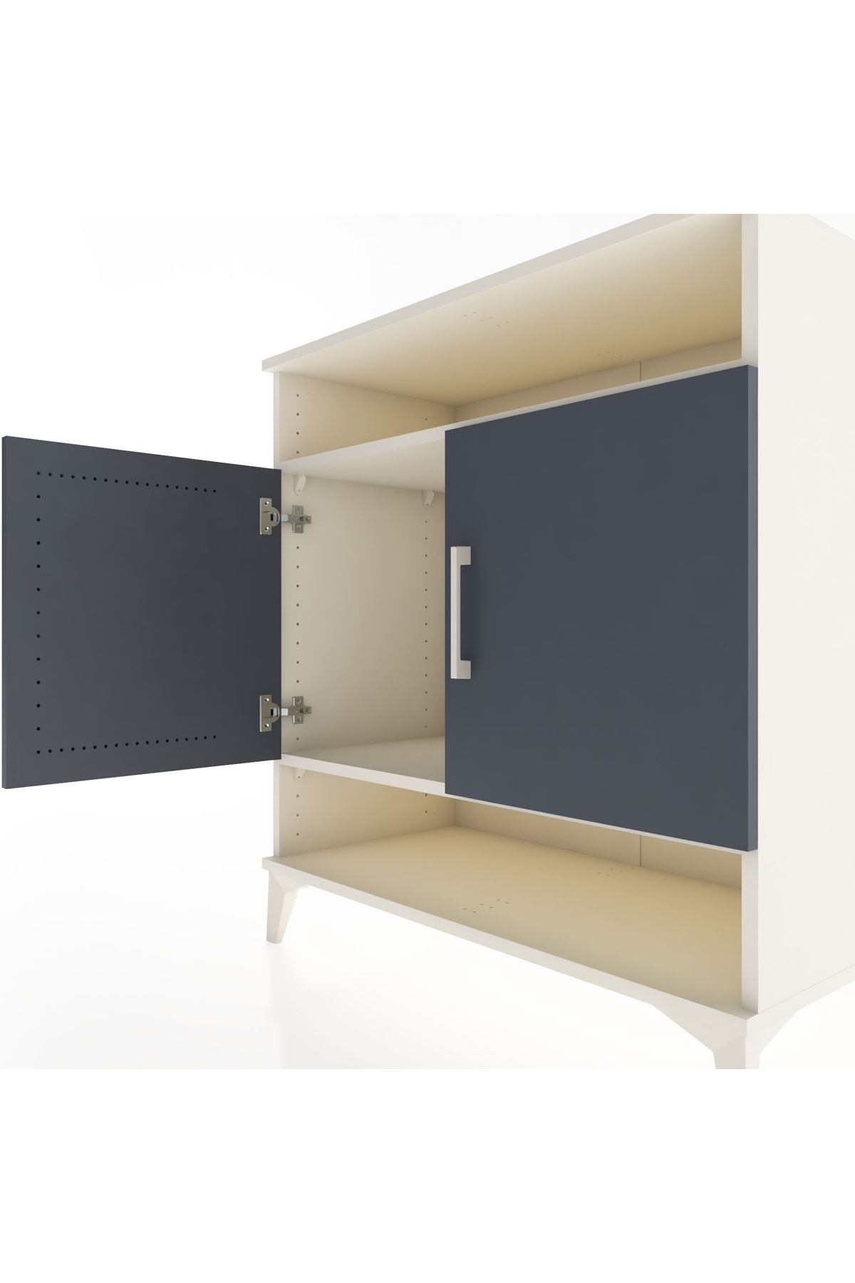 Hyperion Şifonyer 2 Raflı 2 Kapaklı 88x44x96 - S37M069V2B