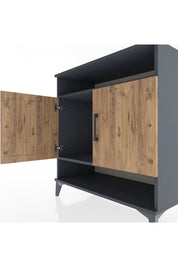 Hyperion Şifonyer 2 Raflı 2 Kapaklı 88x44x96 - S37M069V6B