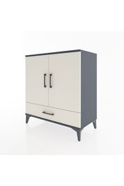 Hyperion Şifonyer 3 Raflı Tek Çekmeceli 2 Kapaklı 88x44x96 - S37M071V4B