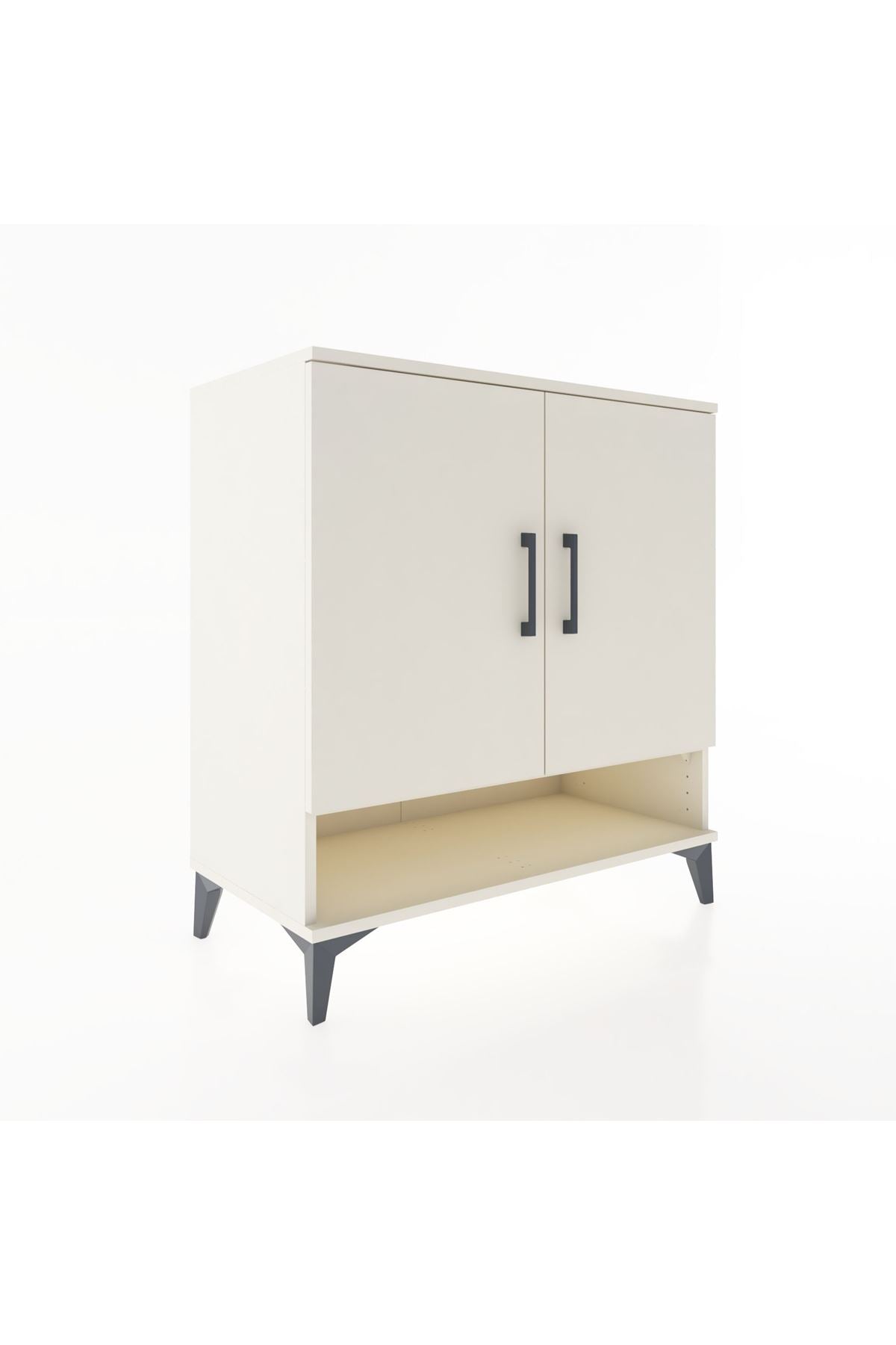 Hyperion Şifonyer 4 Raflı 2 Kapaklı 88x44x96 - S37M074V1B