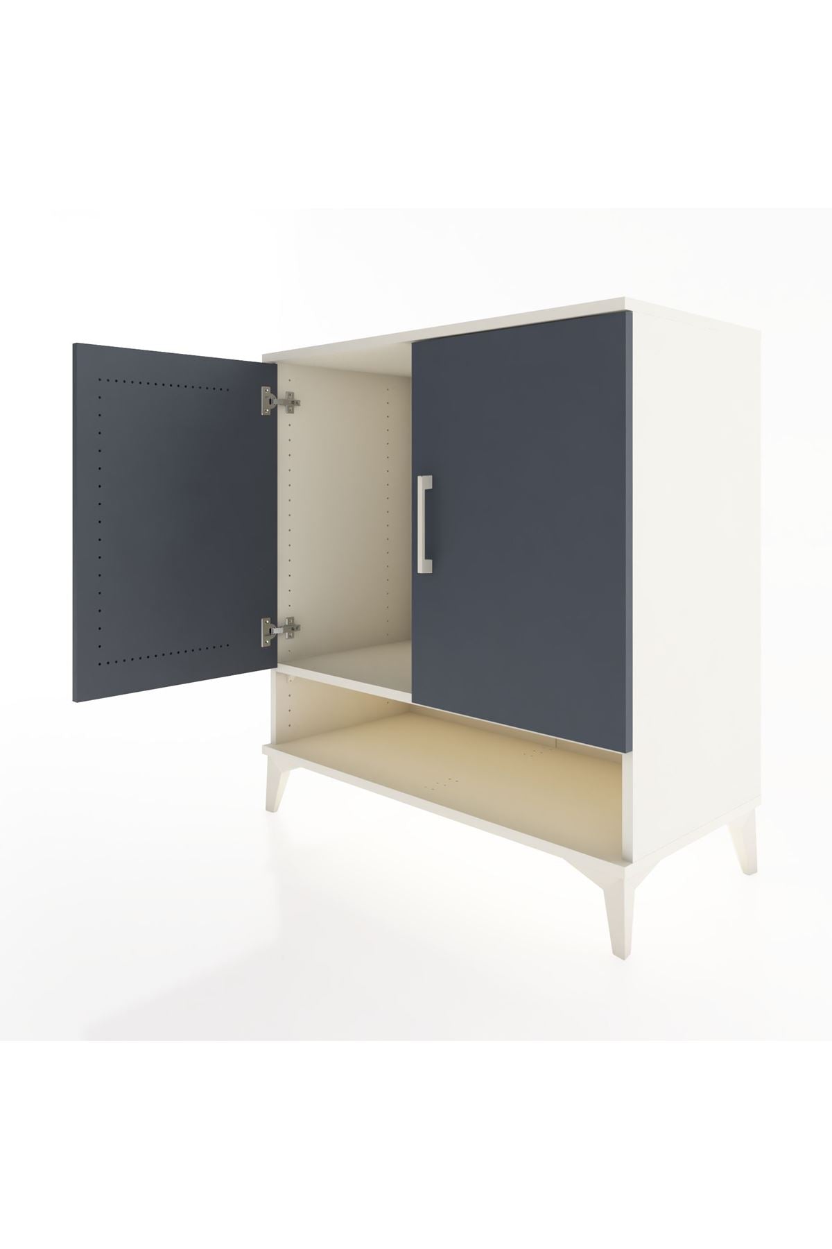 Hyperion Şifonyer Tek Raflı 2 Kapaklı 88x44x96 - S37M077V2B