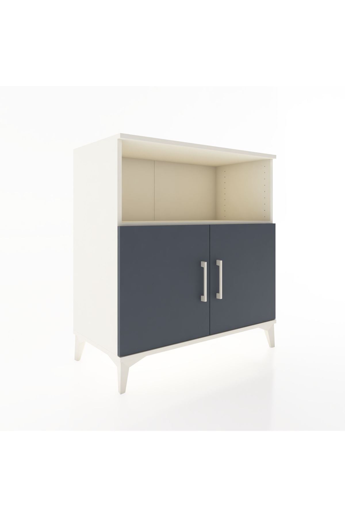 Hyperion Şifonyer Tek Raflı 2 Kapaklı 88x44x96 - S37M042V2B
