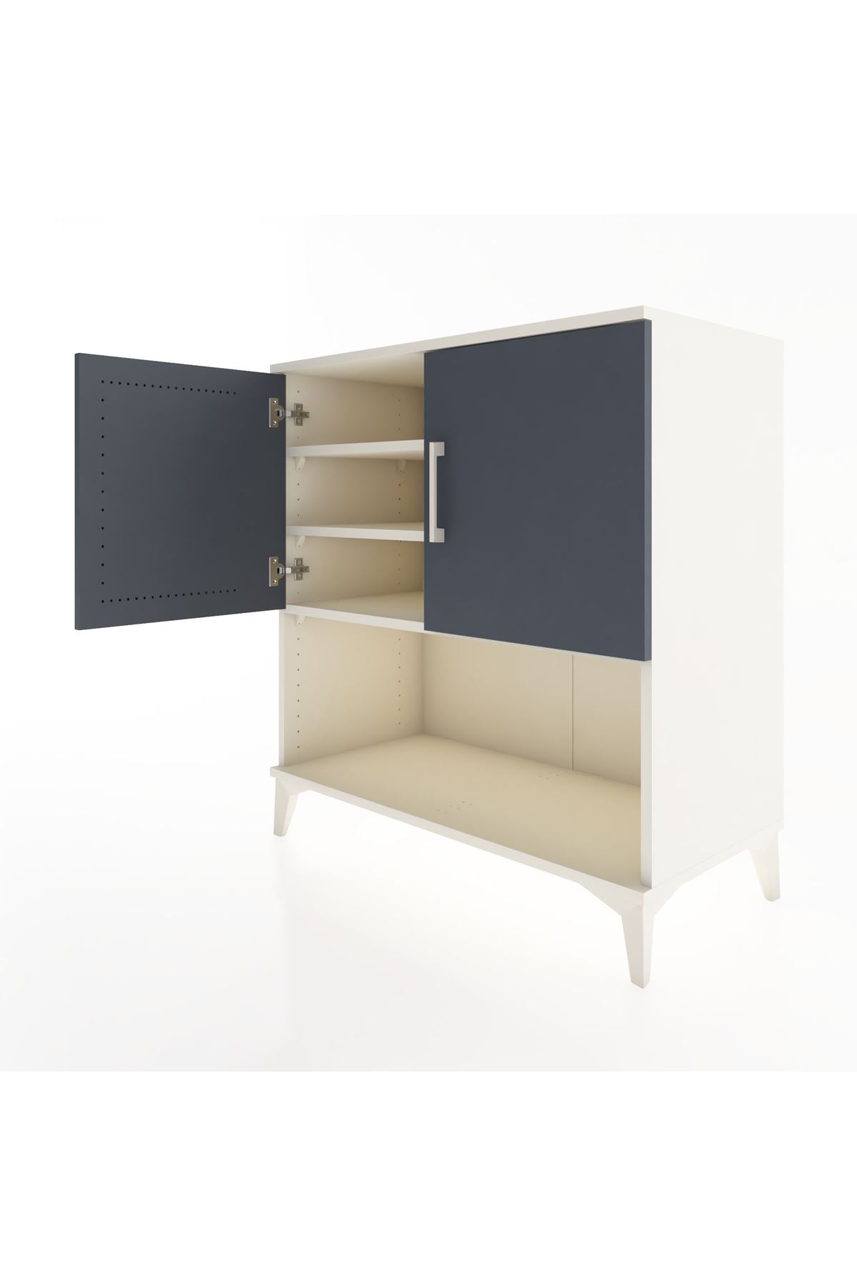 Hyperion Şifonyer 3 Raflı 2 Kapaklı 88x44x96 - S37M043V2B