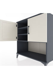Hyperion Şifonyer 3 Raflı 2 Kapaklı 88x44x96 - S37M043V4B