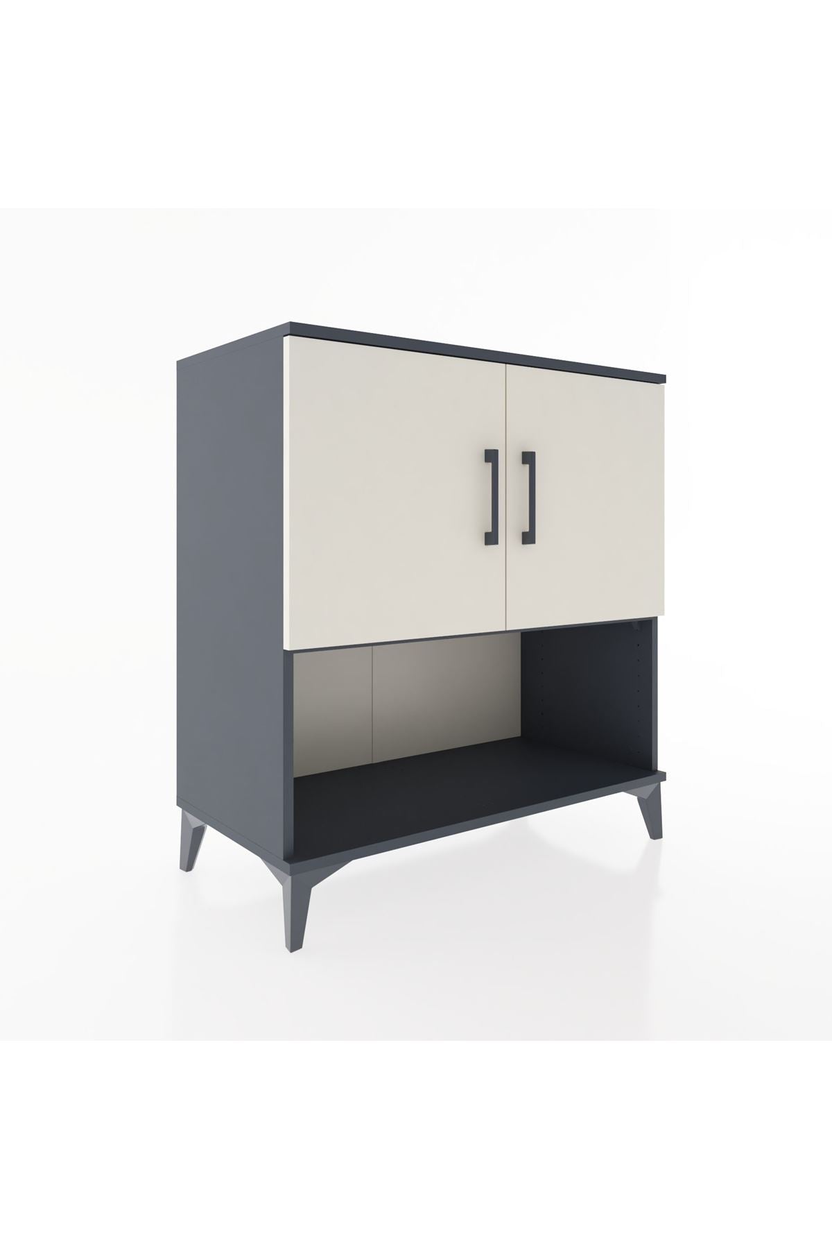 Hyperion Şifonyer 2 Raflı 2 Kapaklı 88x44x96 - S37M044V4B