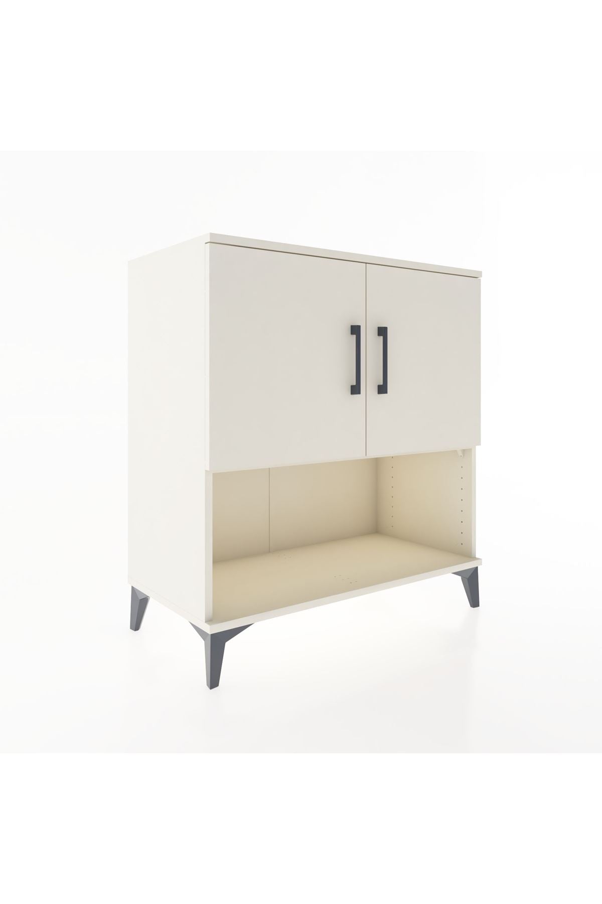 Hyperion Şifonyer Tek Raflı 2 Kapaklı 88x44x96 - S37M045V1B