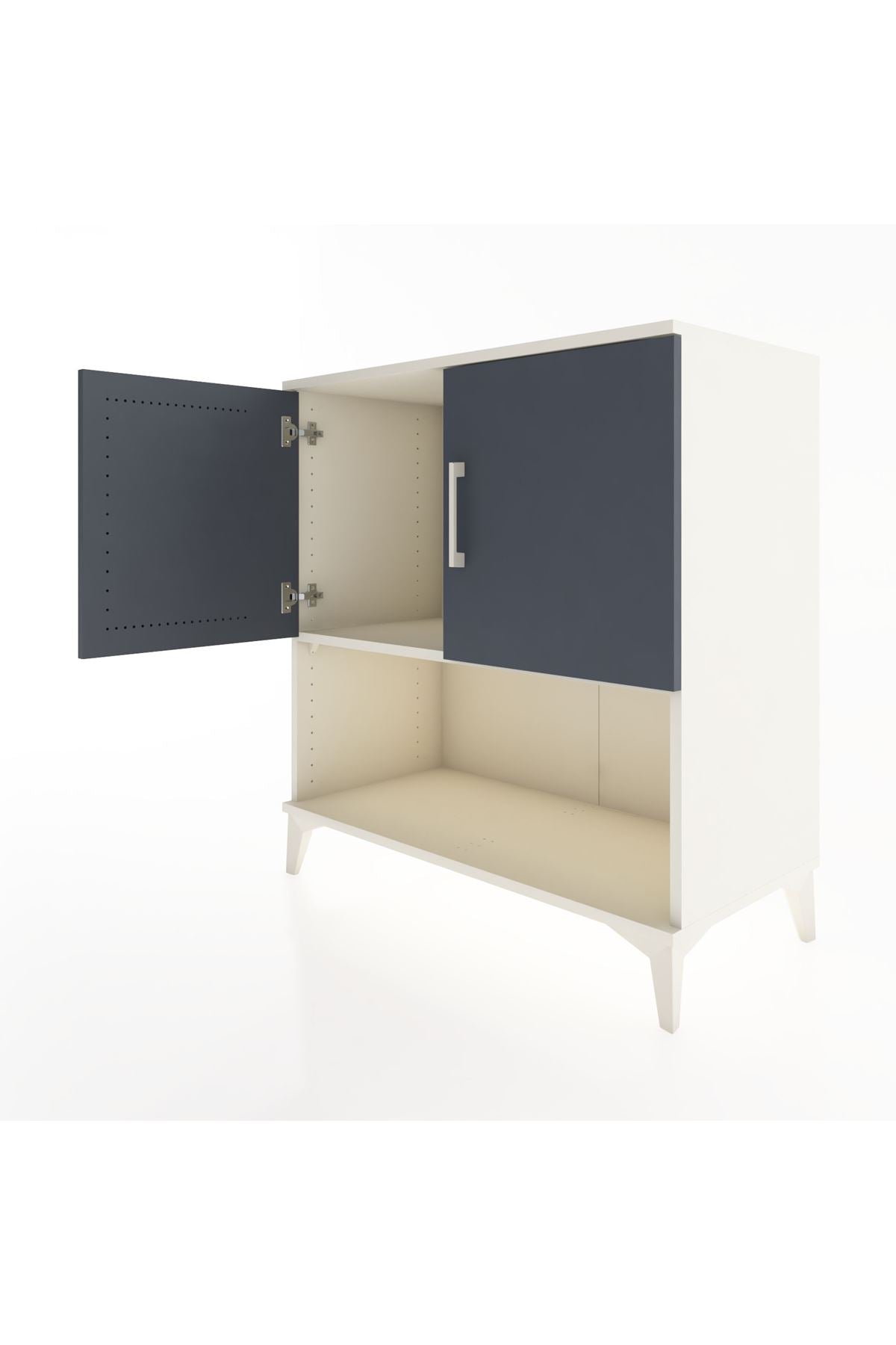 Hyperion Şifonyer Tek Raflı 2 Kapaklı 88x44x96 - S37M045V2B