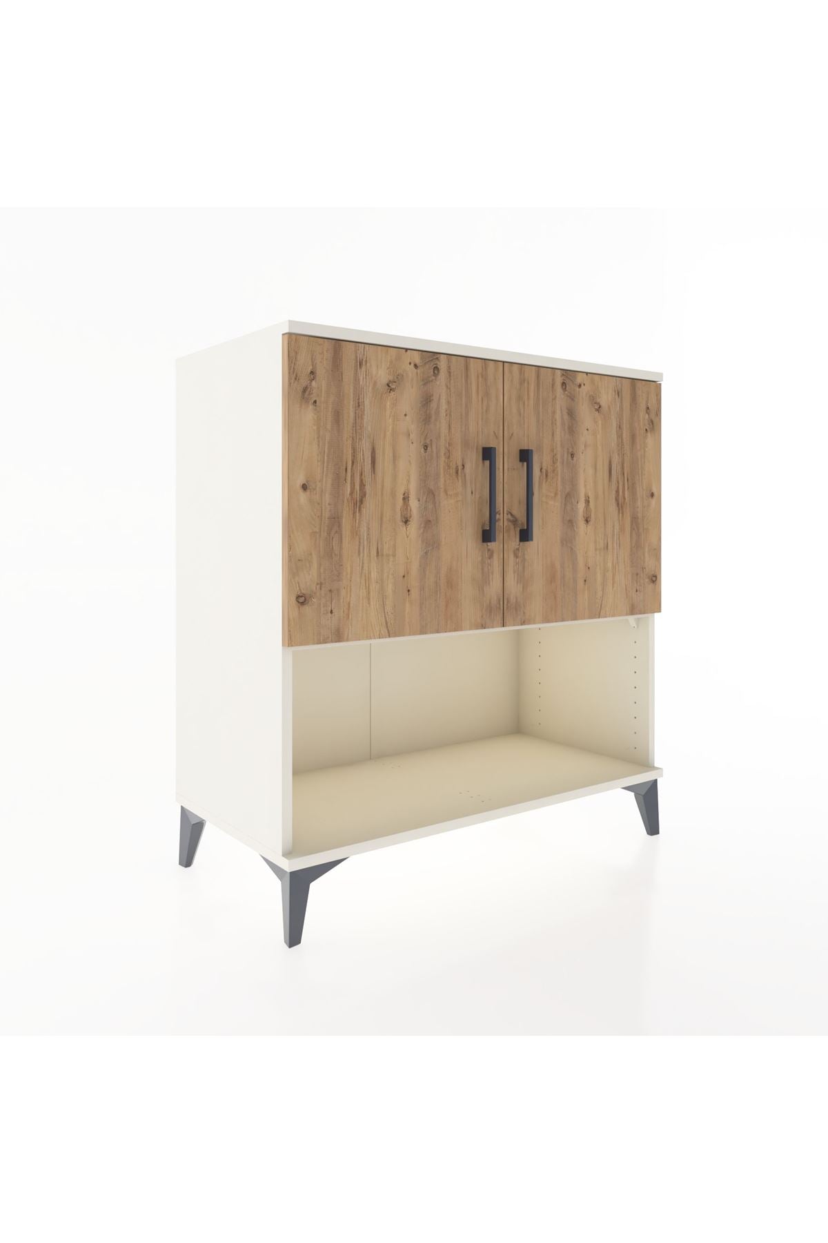 Hyperion Şifonyer Tek Raflı 2 Kapaklı 88x44x96 - S37M045V3B